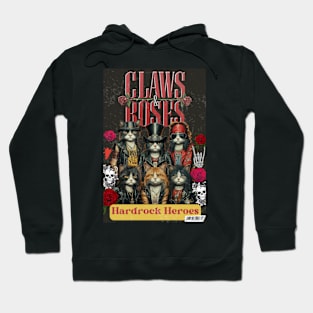 Claws and Roses | Rock Band Parody Hoodie